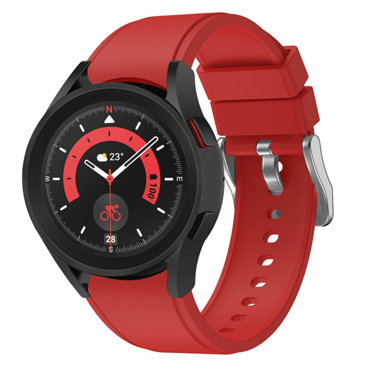 Rot Watch Samsung, No-Gap, 5 Pro CASEONLINE (45mm), Smartband, Galaxy