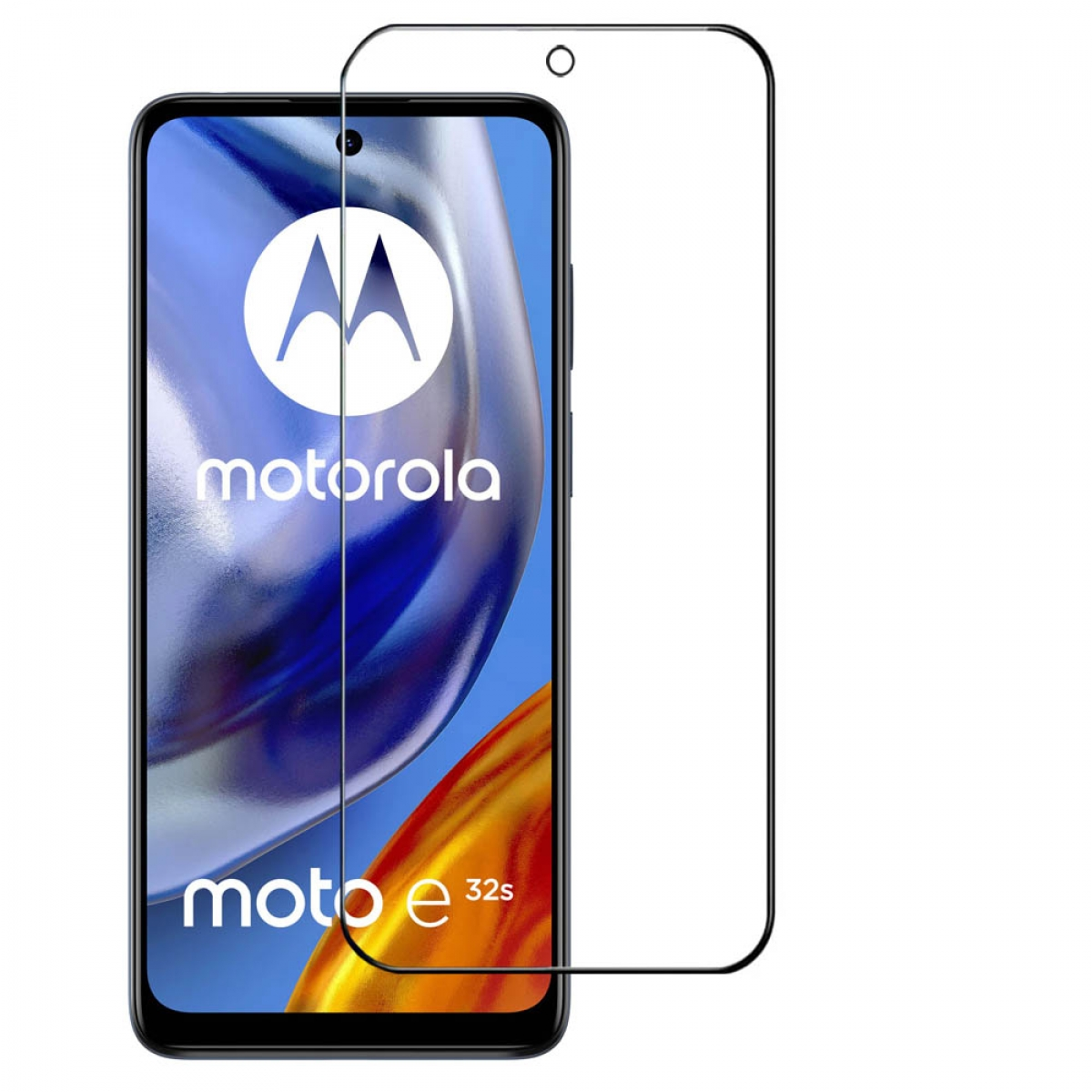 Schutzglas(für E32s) CASEONLINE 5D Moto Motorola