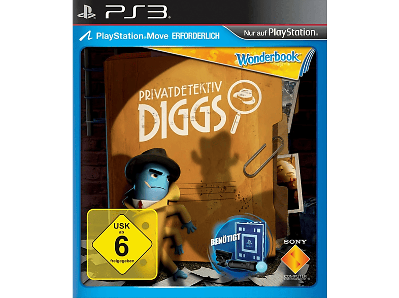 Wonderbook: Privatdetektiv Diggs - [PlayStation 3]
