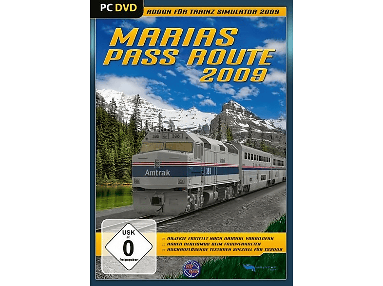 Trainz 2009 - Marias Pass Route 2009 - [PC]