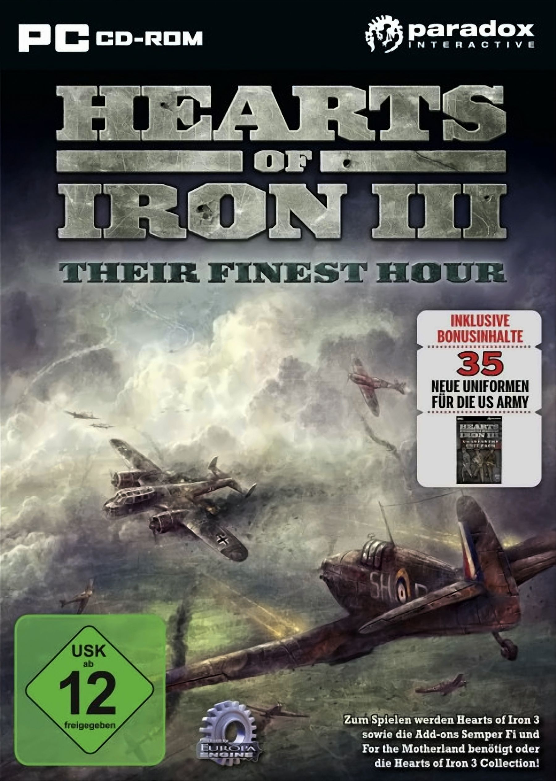Hearts Of Iron Their III: Finest Hour [PC] 