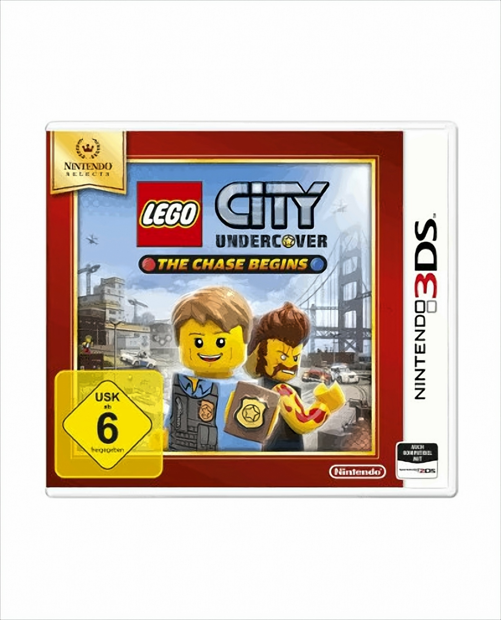 Chase 3DS] - City Begins The LEGO [Nintendo Undercover: