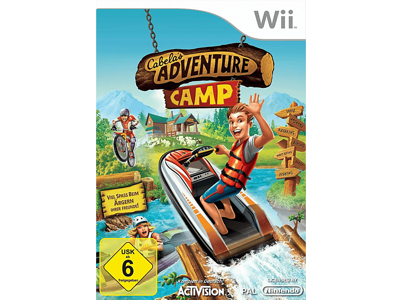Wii] [Nintendo - Adventure Camp Cabela\'s