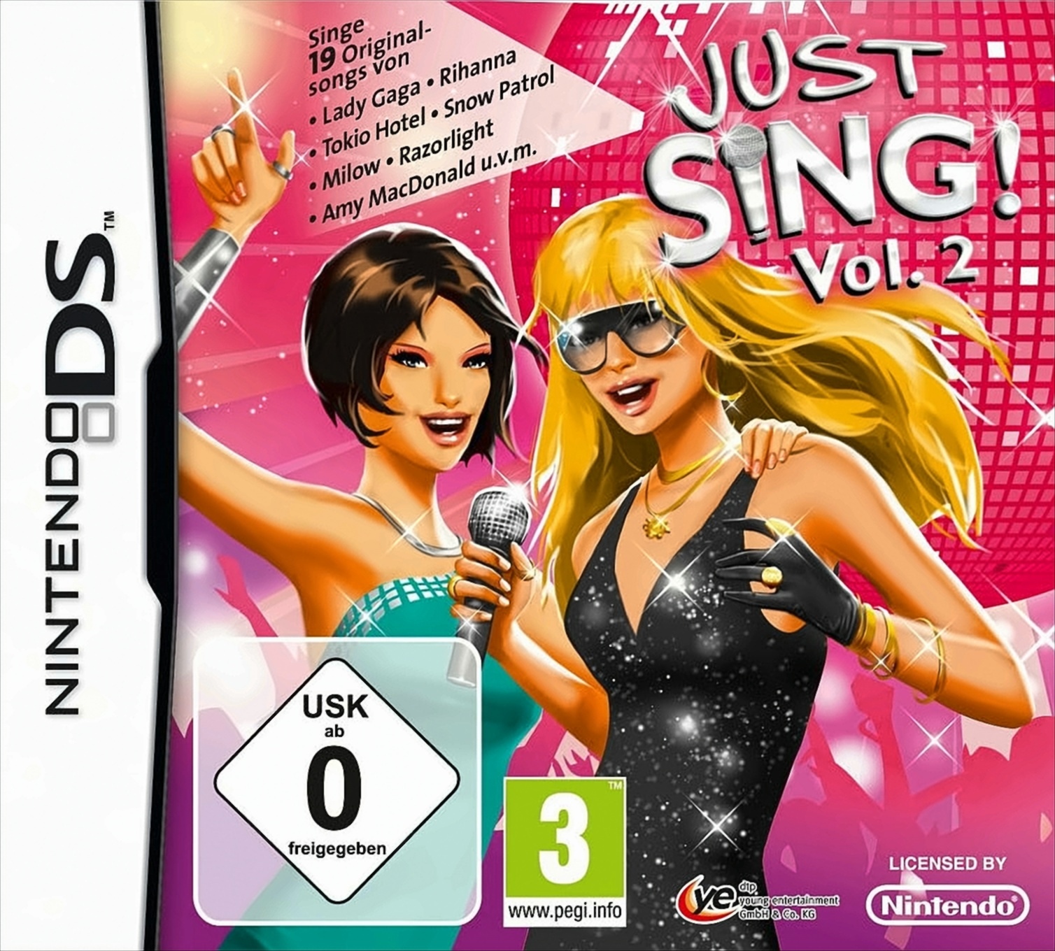 [Nintendo DS] - Just Sing! 2 Vol.
