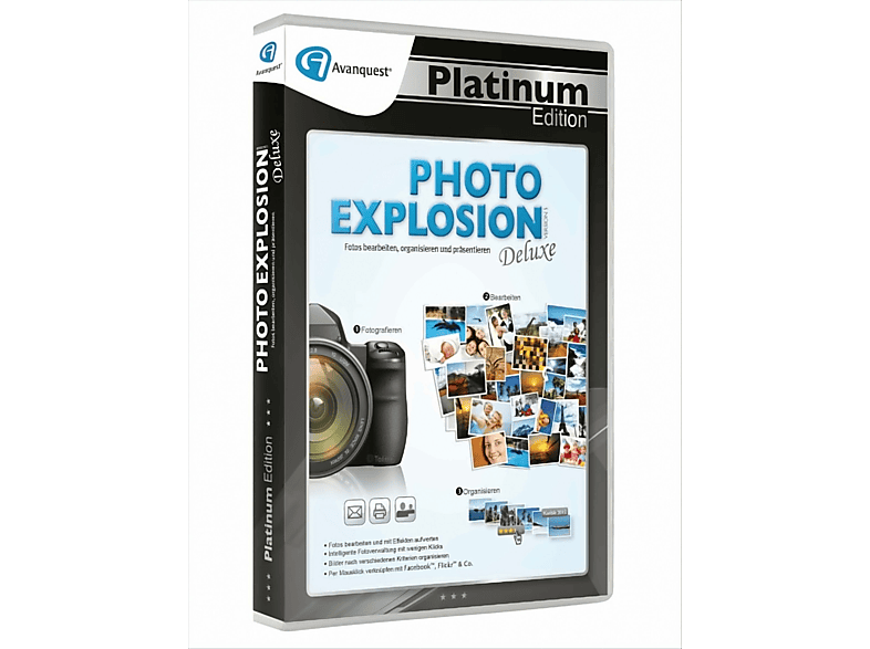 Photo Explosion 5 Deluxe Avanquest Edition Platinum - [PC