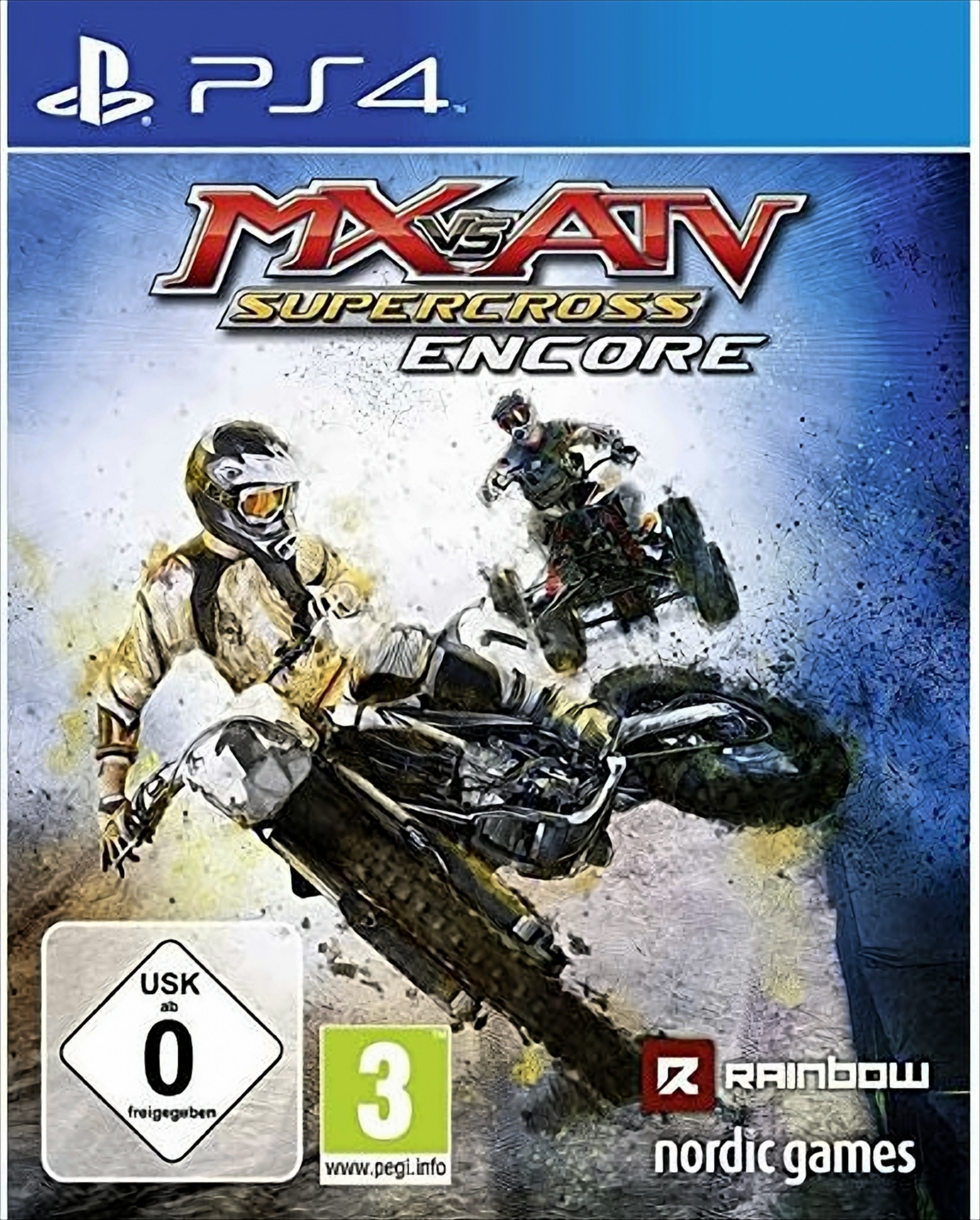 4] - MX Edition Supercross - [PlayStation Encore ATV vs.