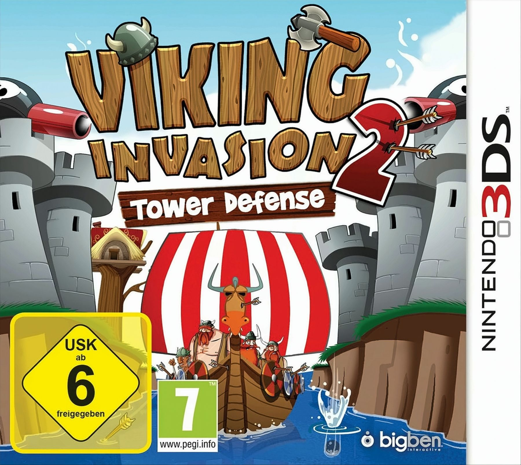 Invasion Viking - Tower 3DS] [Nintendo - 2 Defense