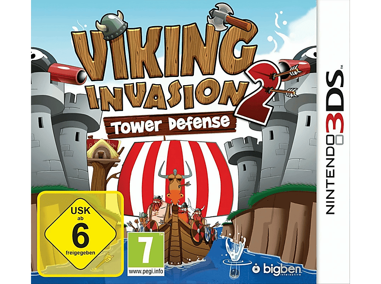 Invasion Viking - Tower 3DS] [Nintendo - 2 Defense