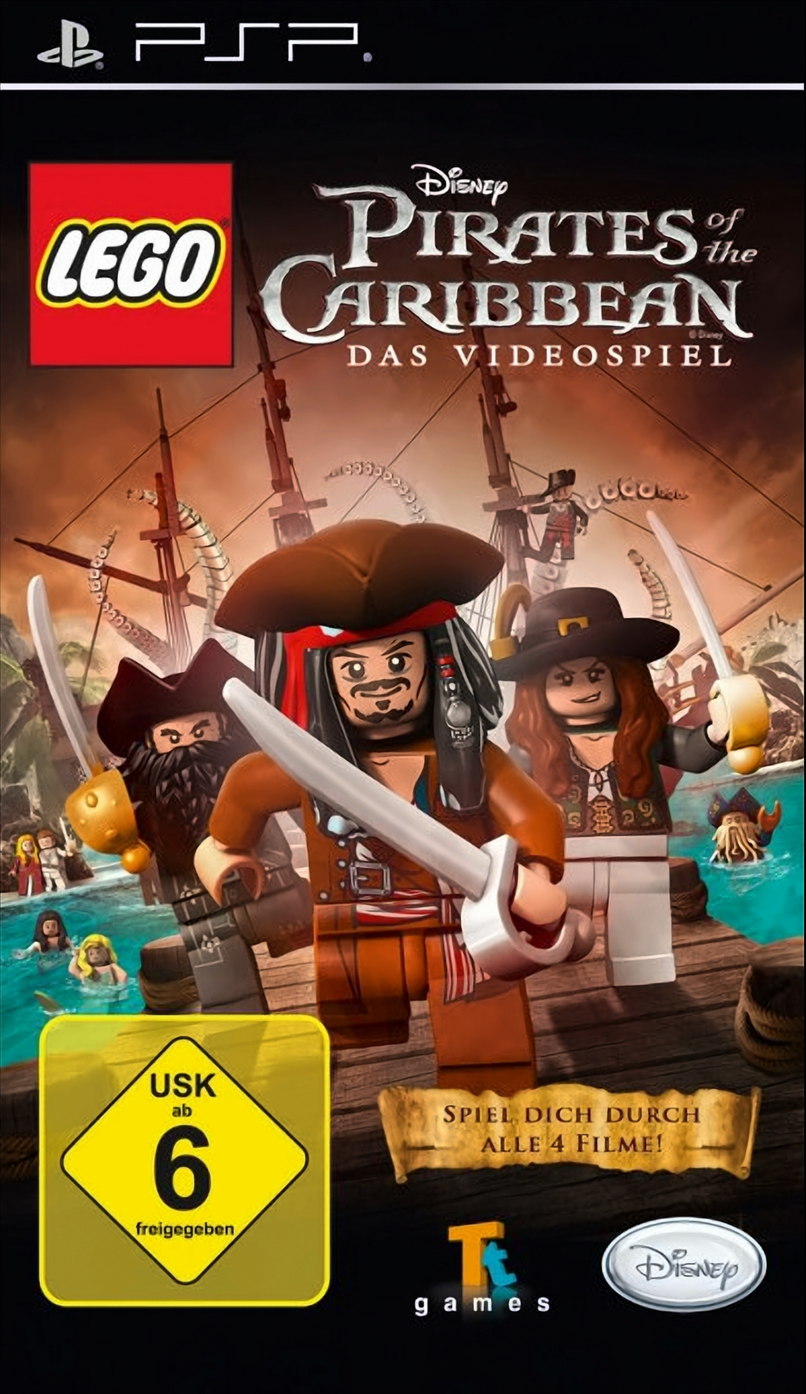 Lego Pirates Of The Caribbean Das - - [PSP] Videospiel