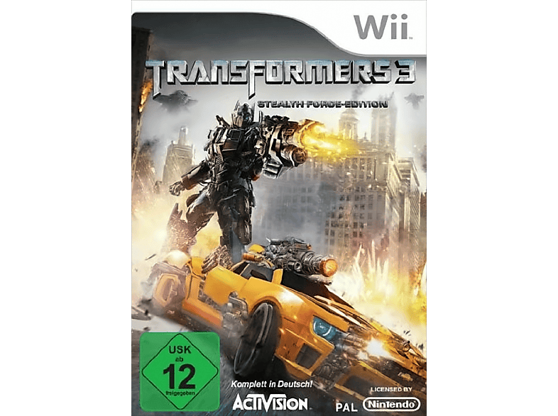 Transformers  3  Wii  Relaunch Dark of the Moon - [Nintendo Wii]