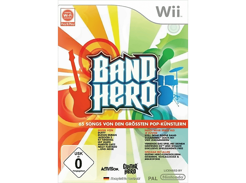 Software Hero - Band - [Nintendo Wii]