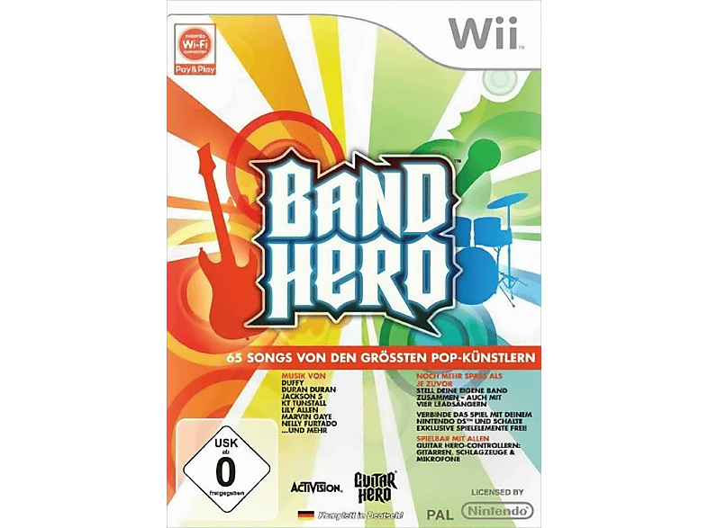 Band Hero Software [Nintendo Wii] SATURN