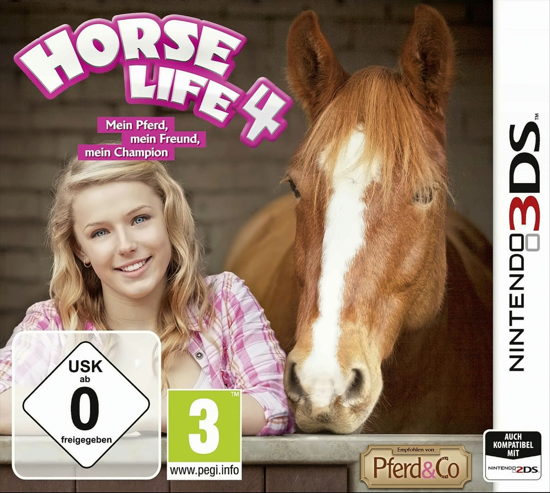 Horse Life 4 mein - 3DS] Champion [Nintendo Freund, - Mein Pferd, mein