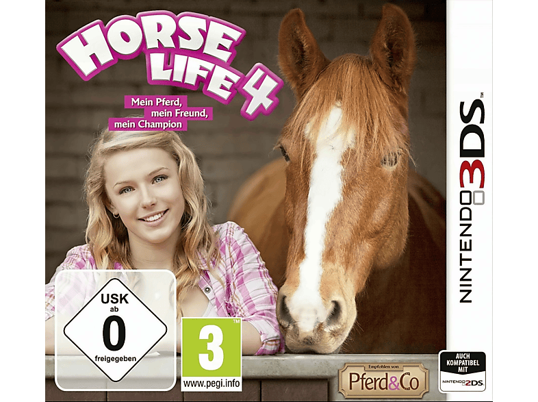 Horse Life 4 mein - 3DS] Champion [Nintendo Freund, - Mein Pferd, mein