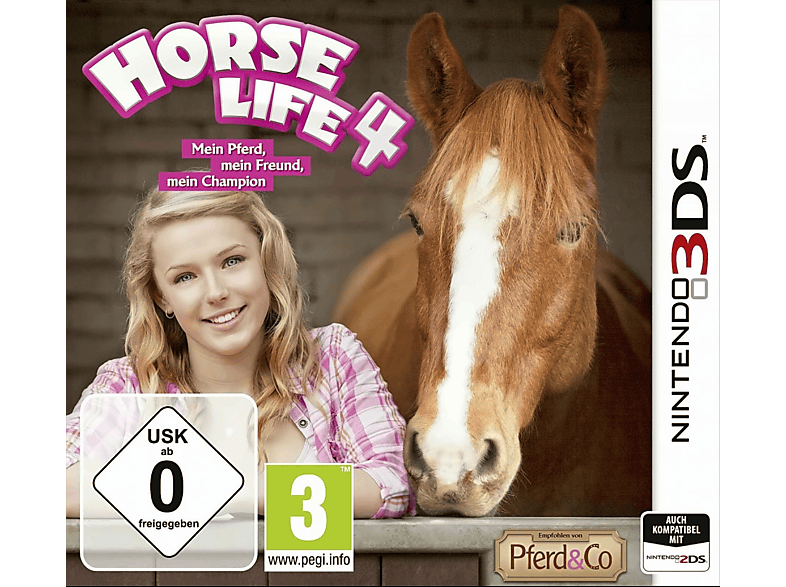 Horse Life - 4 Champion - Pferd, Mein mein Freund, [Nintendo mein 3DS