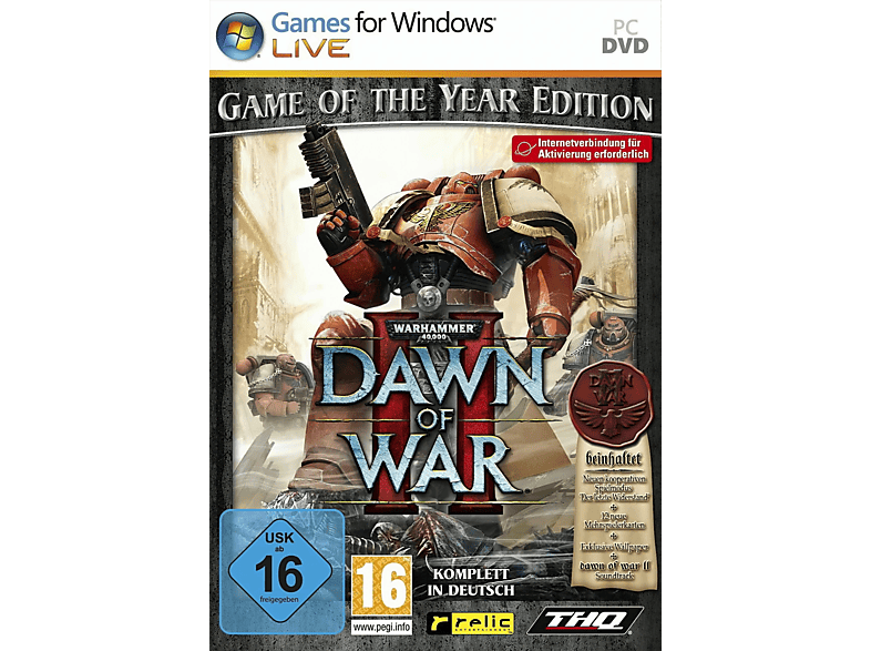 Warhammer 40,000: II - Year - War the of Edition Dawn [PC] of Game