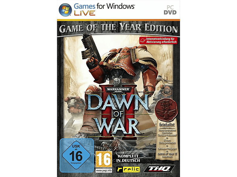 Warhammer 40,000: Dawn of War - the of Game Year II [PC] - Edition