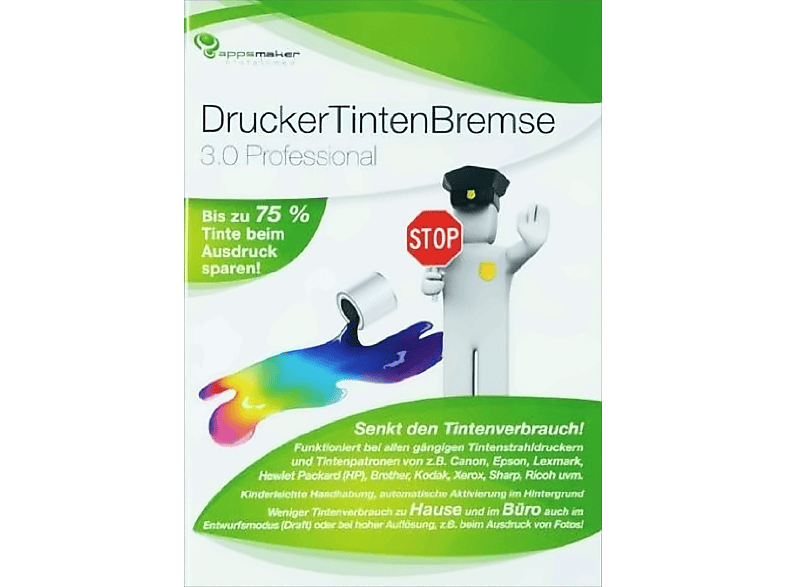 DruckerTintenBremse 3.0 Professional - [PC] | PC Games