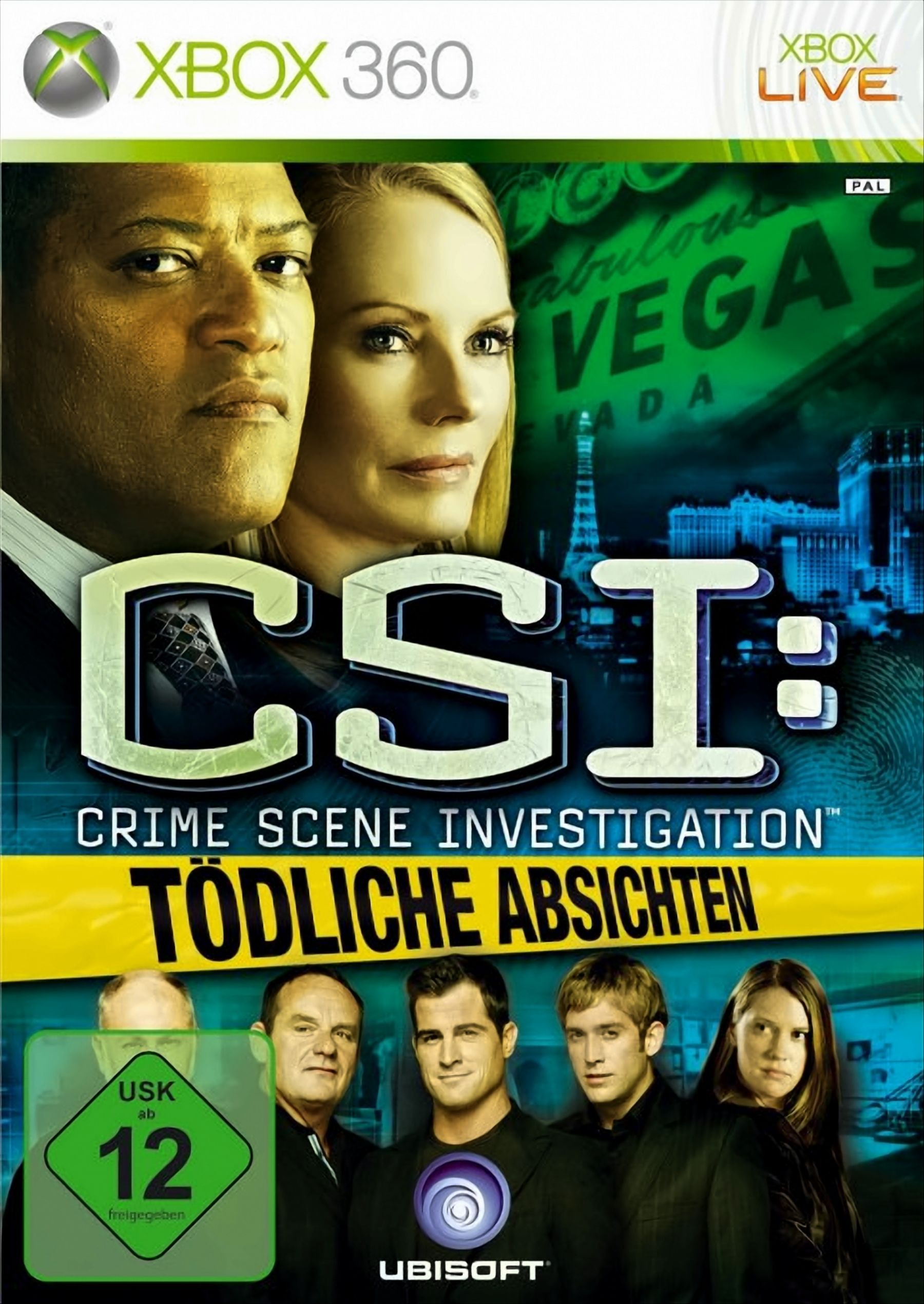 CSI Absichten [Xbox Scene Tödliche - Crime Investigation: - 360]