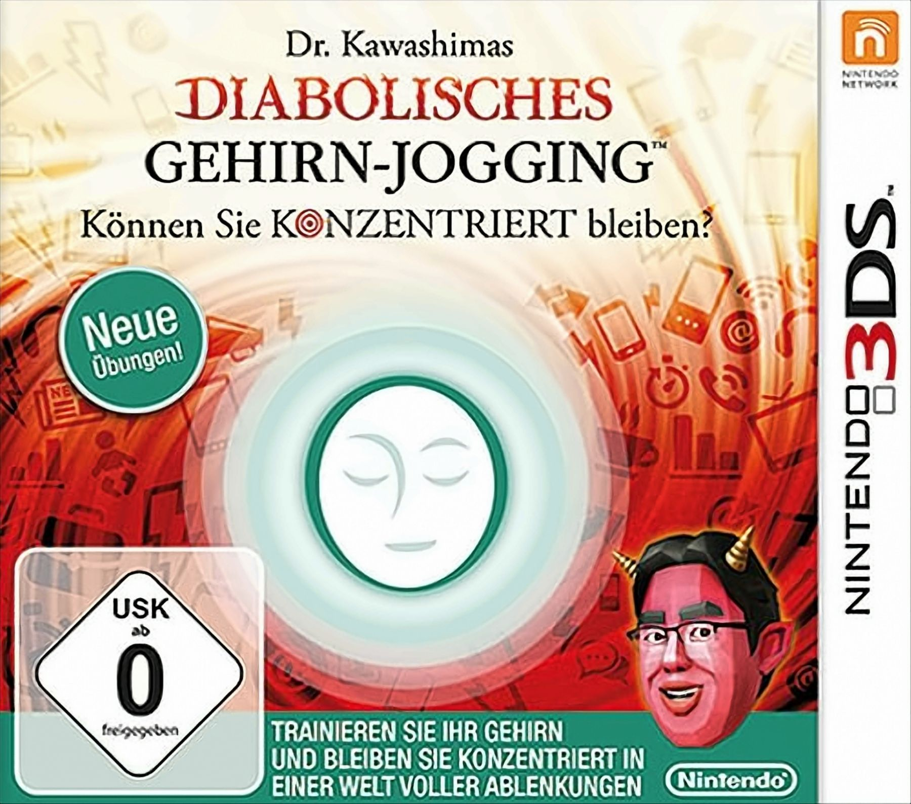 Kawashimas 3DS] Dr. Gehirn-Jogging - [Nintendo Diabolisches