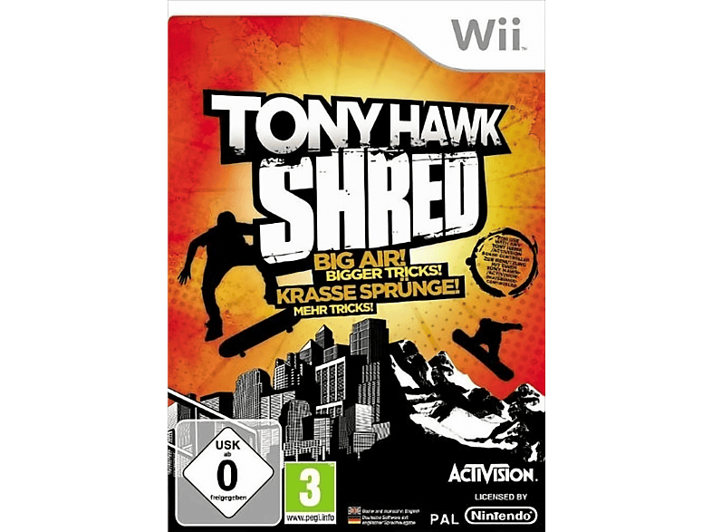 Tony Hawk Shred [Nintendo Wii] SATURN
