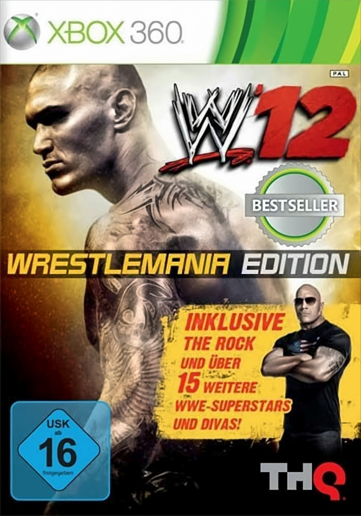 WWE - \'12 [Xbox WrestleMania 360] Edition -