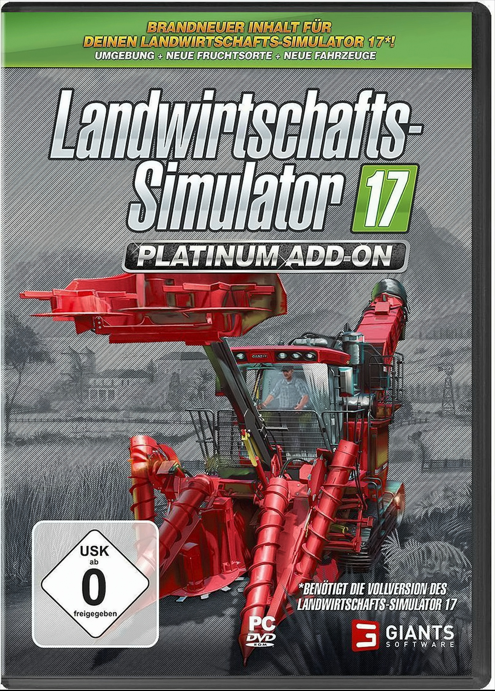 17 [PC] - Platinum - Add-on Landwirtschafts-Simulator