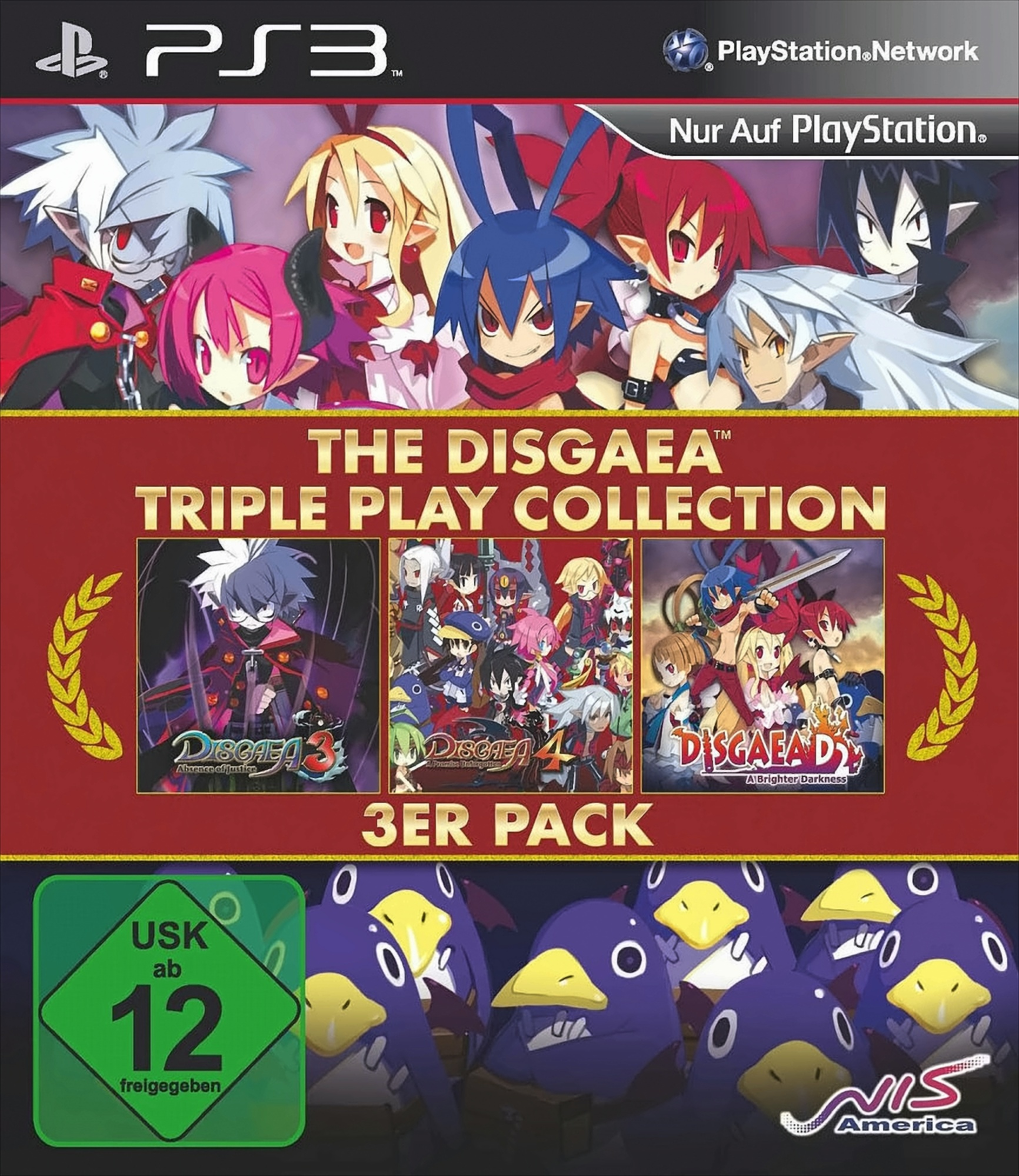 [PlayStation Collection The Disgaea - 3] Play Triple