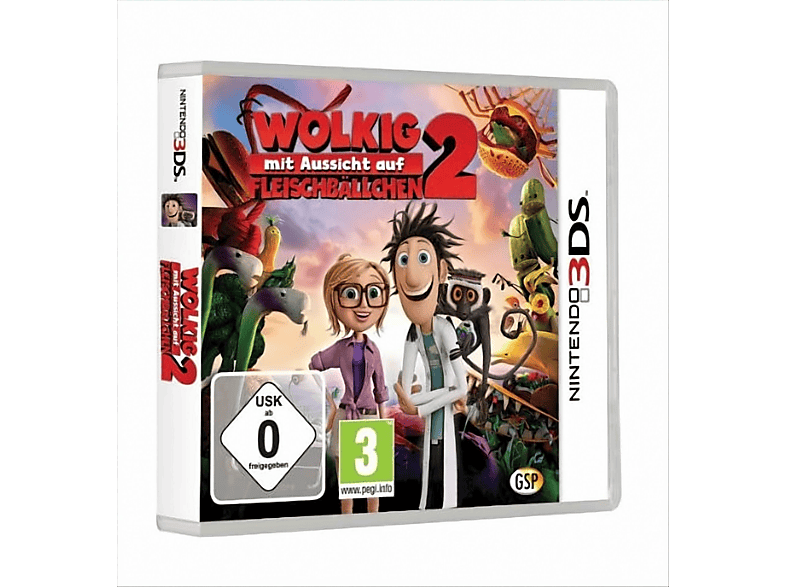 Wolkig mit Aussicht auf Fleischbällchen 2 [Nintendo 3DS] MediaMarkt