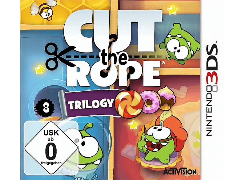 Cut The Rope Trilogy - [Nintendo 3DS]