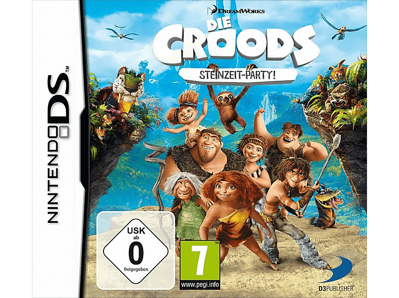 Die Croods: Steinzeit-Party - [Nintendo DS