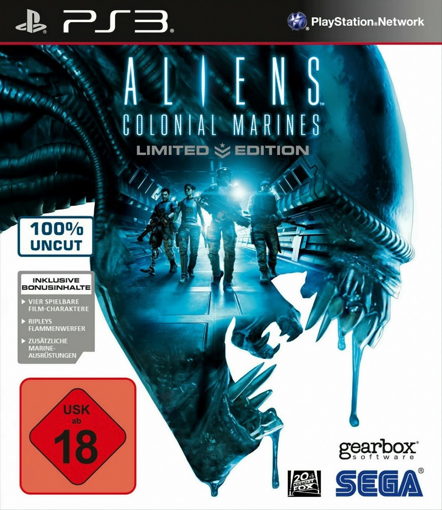 Edition Marines 3] Colonial [PlayStation Limited - - Aliens: