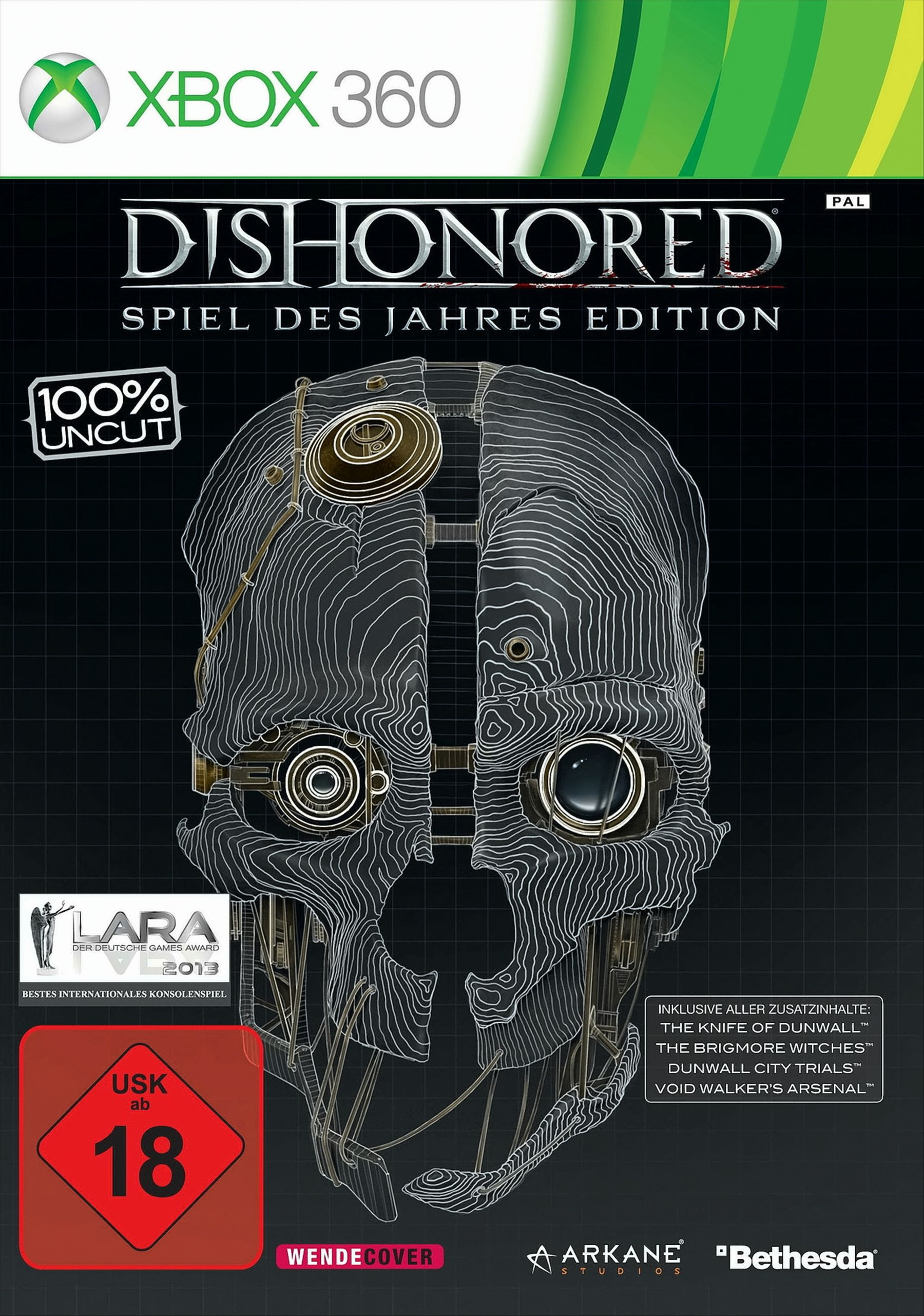 - 360] Jahres Spiel - des Edition [Xbox Dishonored