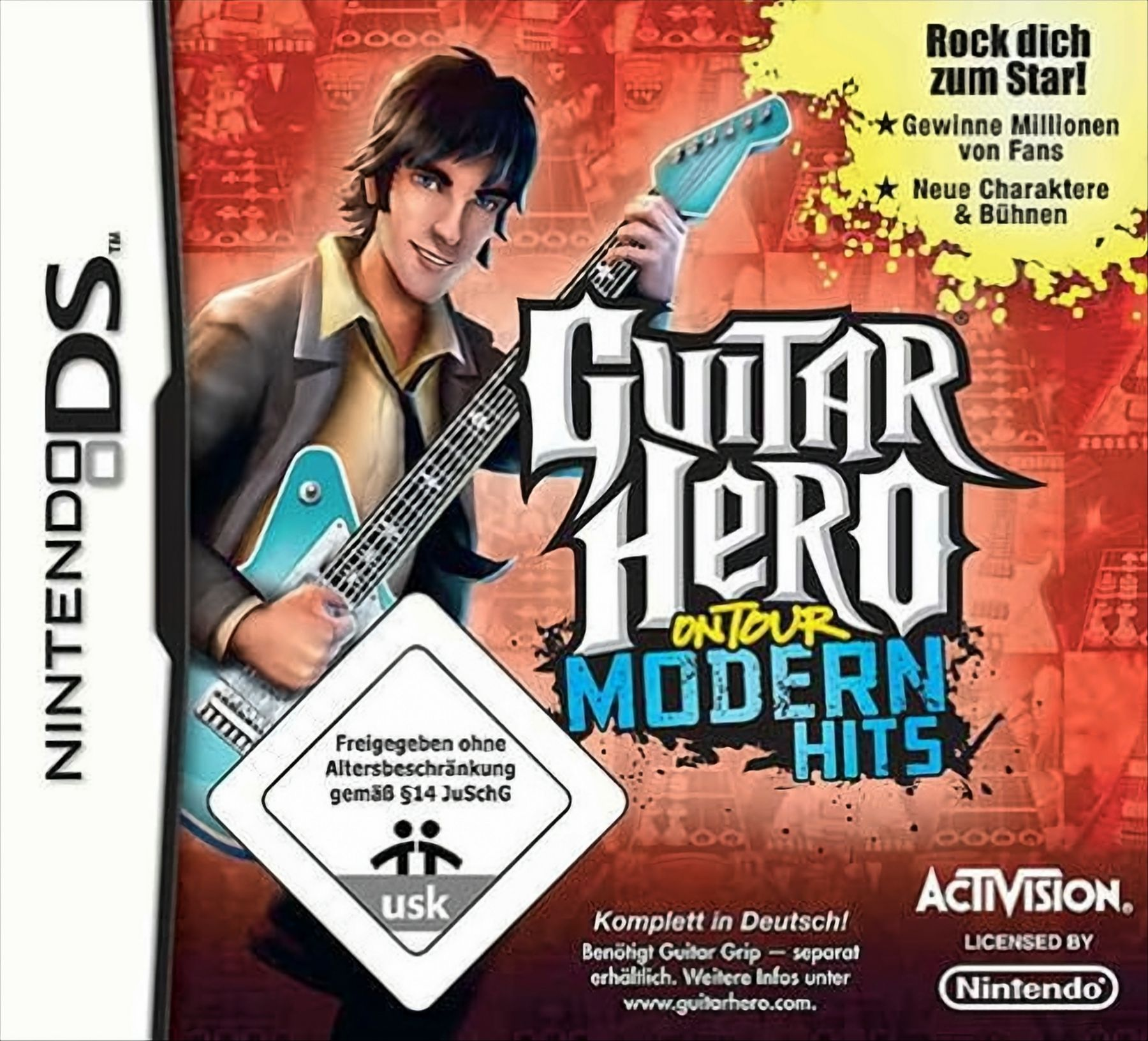 - Hits DS] Guitar Modern Tour Hero: [Nintendo - On