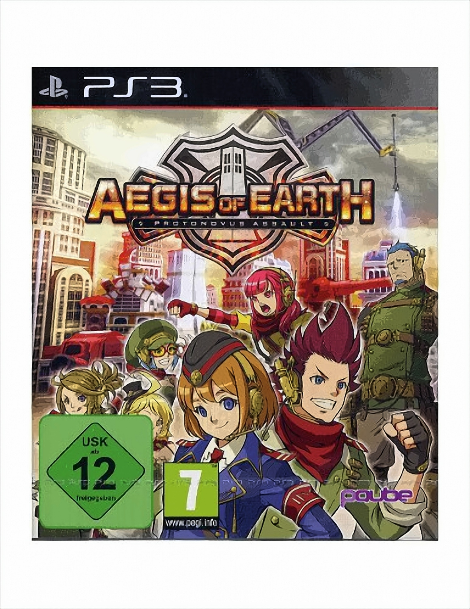 Of 3] Aegis Earth: Assault Protonovus - [PlayStation