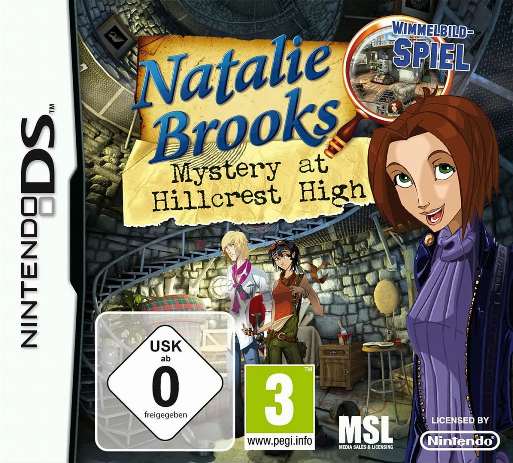 Mystery Natalie At High Hillcrest Brooks: [Nintendo - DS]