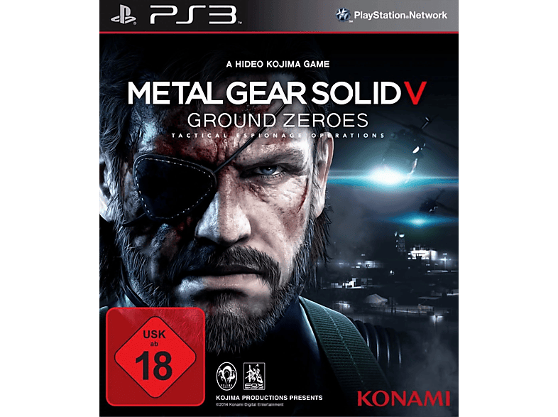 Metal Gear Ground Zeroes [PlayStation 3] V: Solid 
