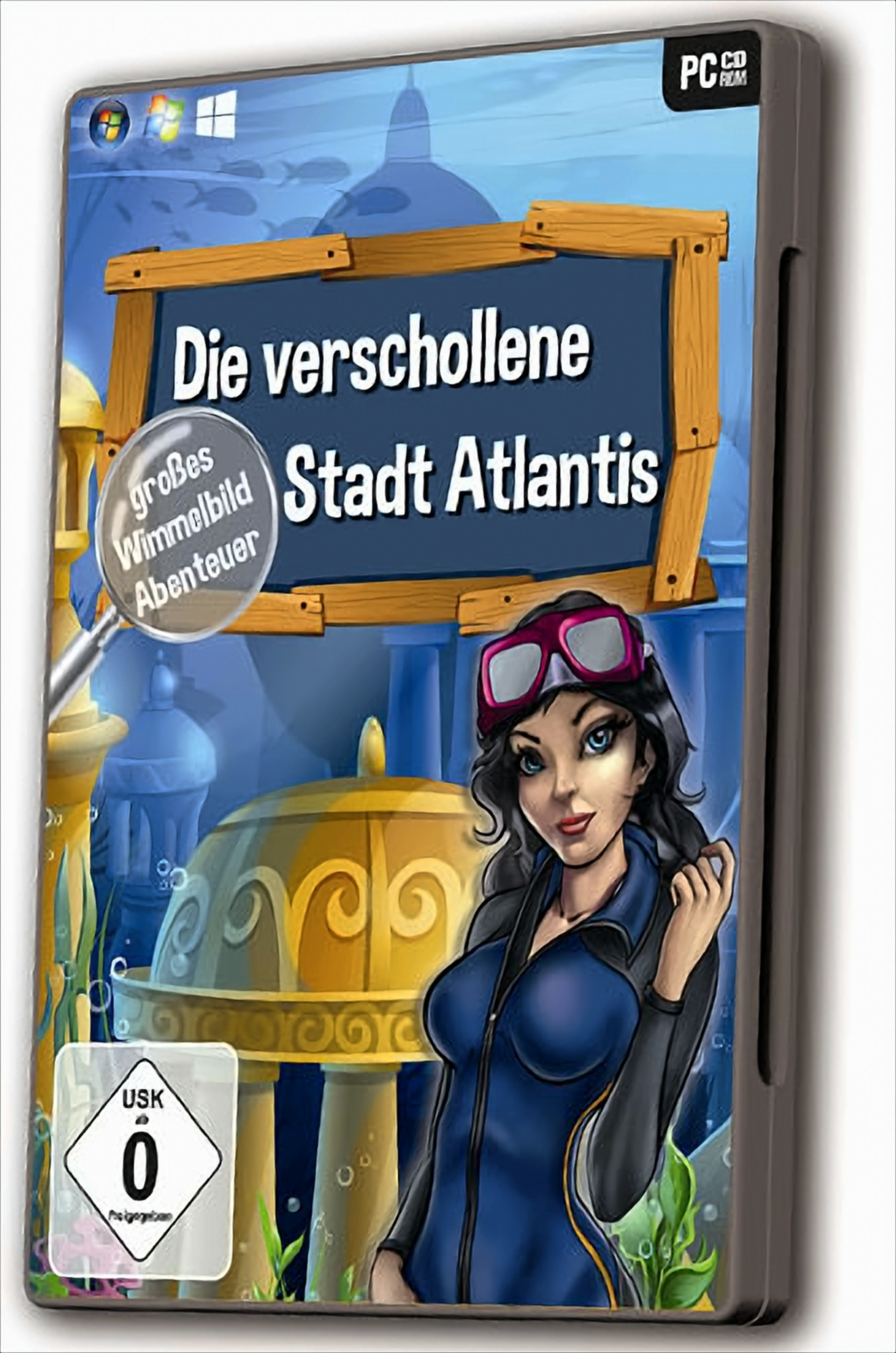 Wimmelbild - Die verschollene [PC] - Atlantis Stadt