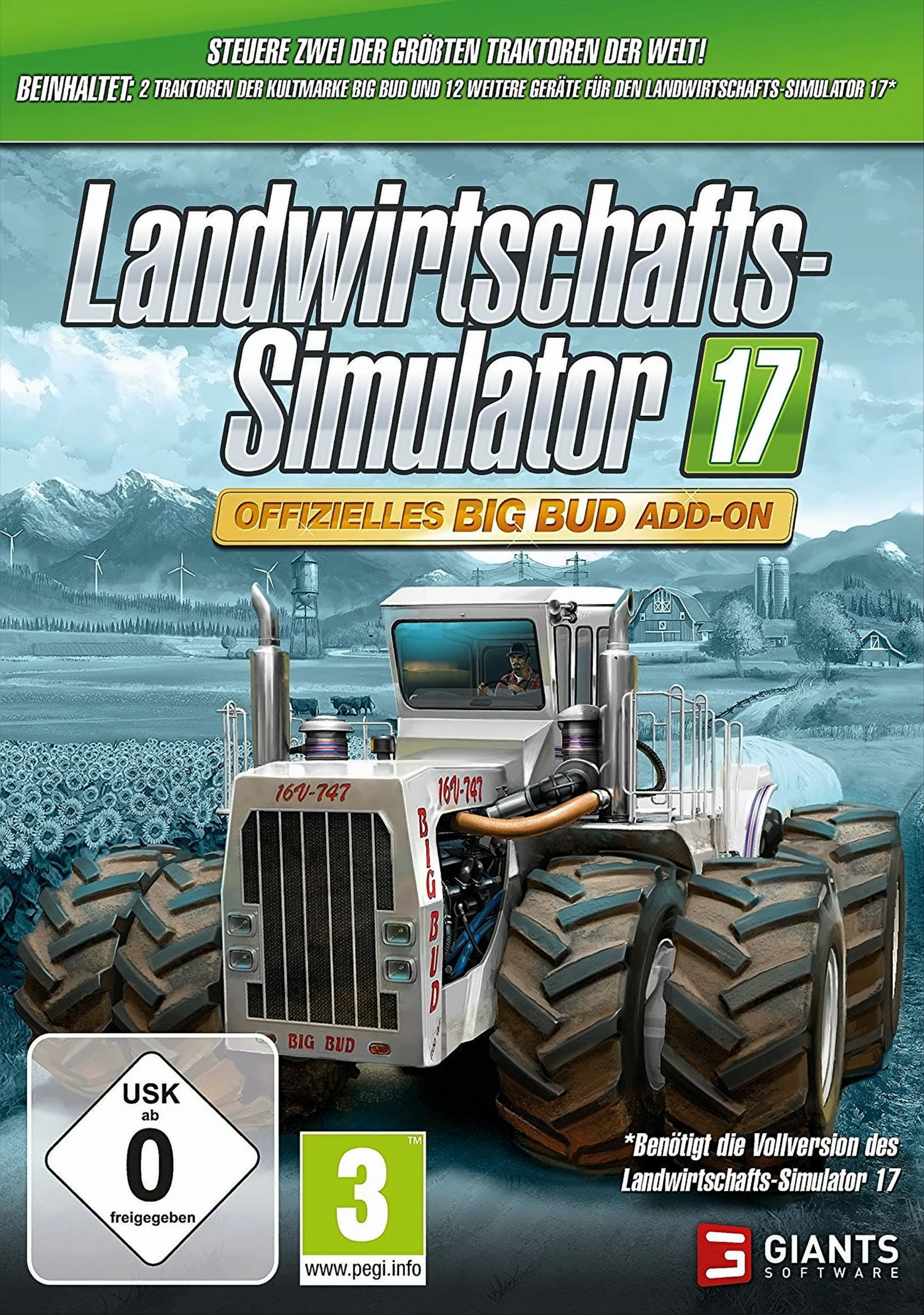 Landwirtschafts-Simulator 17: Offizielles Big - Bud Add-On [PC