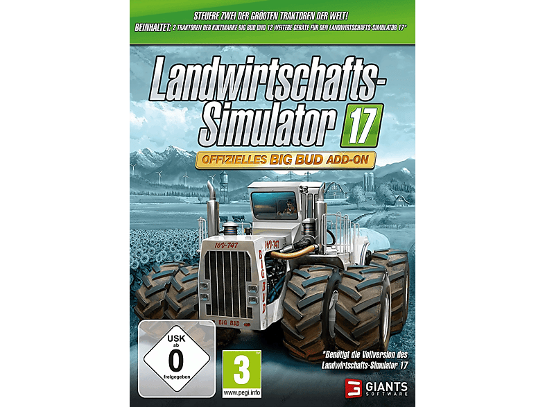 Landwirtschafts-Simulator 17: Offizielles Big Bud Add-On - [PC]