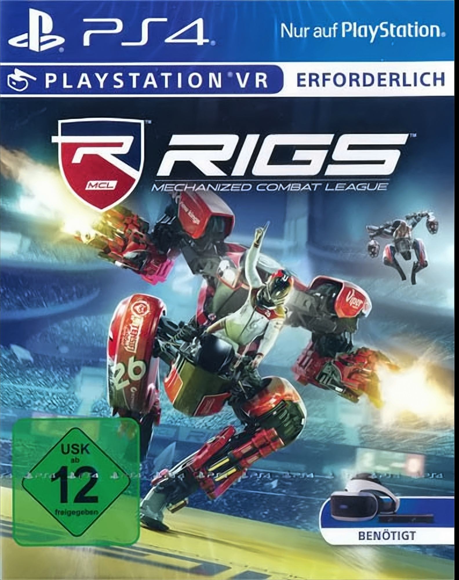 [PlayStation Combat (only 4] Mechanized League - RIGS: VR)