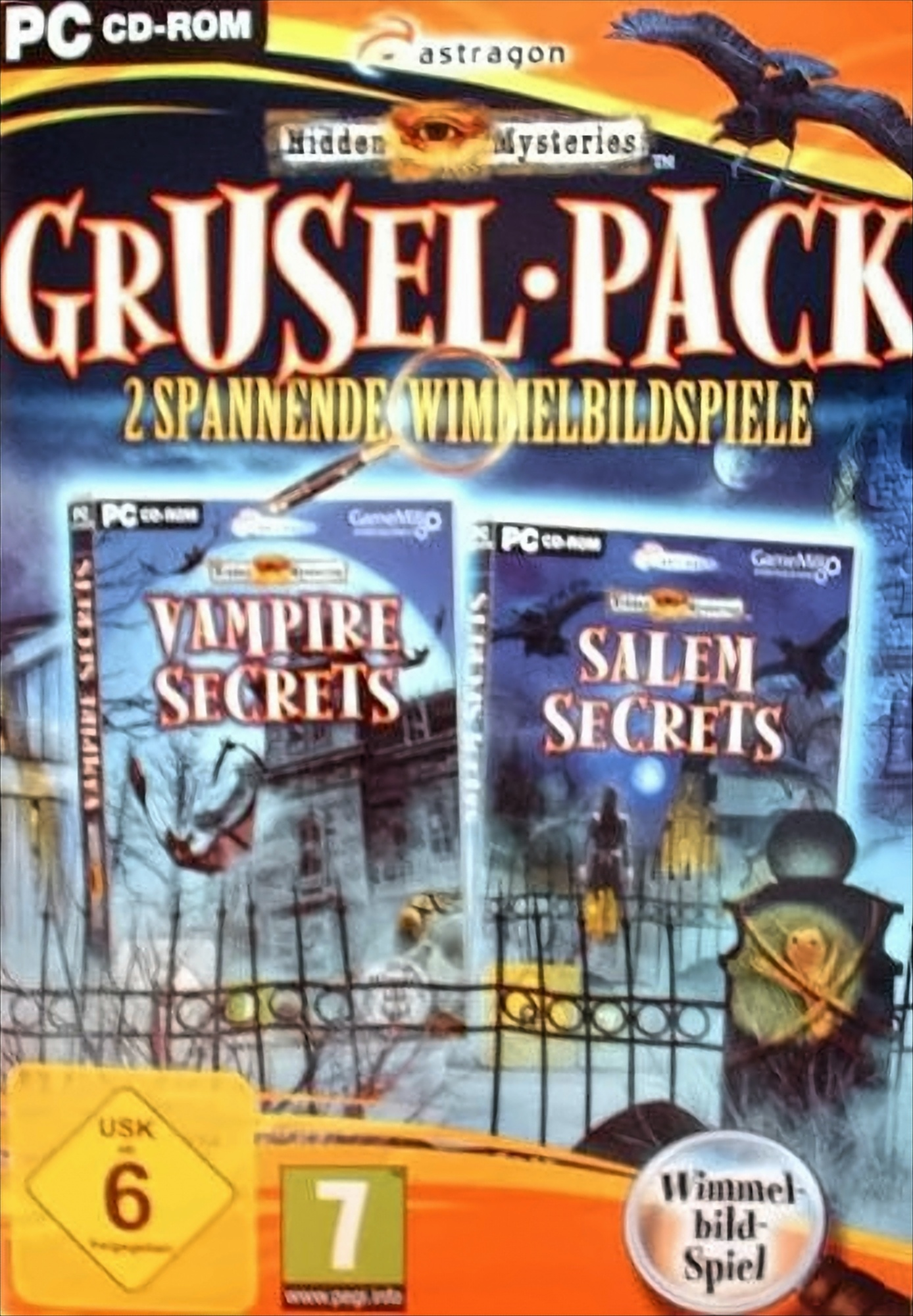 Hidden Mysteries Gruselpack (Vampire Secrets, Salem - [PC] Secrets)