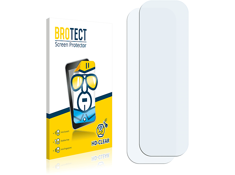 BROTECT 2x klare Schutzfolie(für Samsung Galaxy A7 2018)