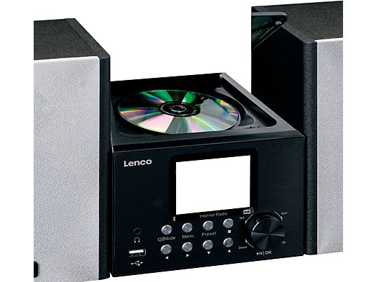 LENCO MC-250BK Radio Zwart