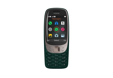 NOKIA 6310 Featurephone, dunkelgrün | MediaMarkt