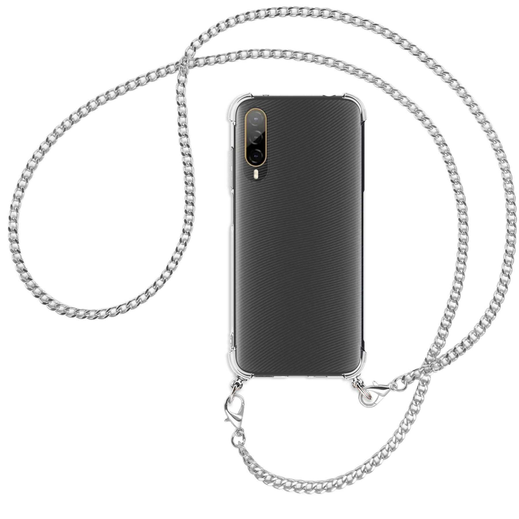 Desire Umhänge-Hülle mit Metallkette, HTC, 22 (silber) ENERGY Backcover, Kette Pro MORE MTB 5G,