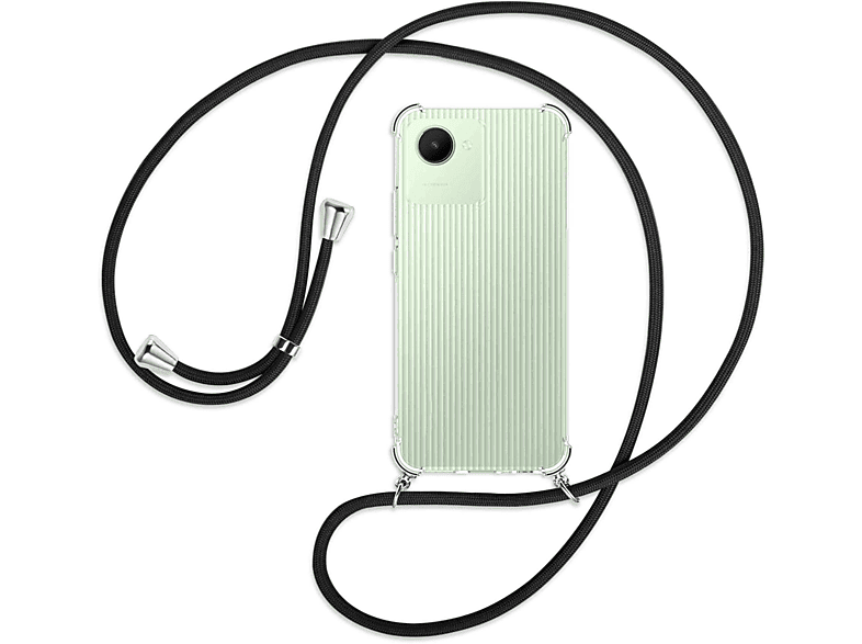 Silber ENERGY Realme, Kordel, Umhänge-Hülle Prime, Backcover, MORE / C30, Schwarz Narzo mit MTB 50i