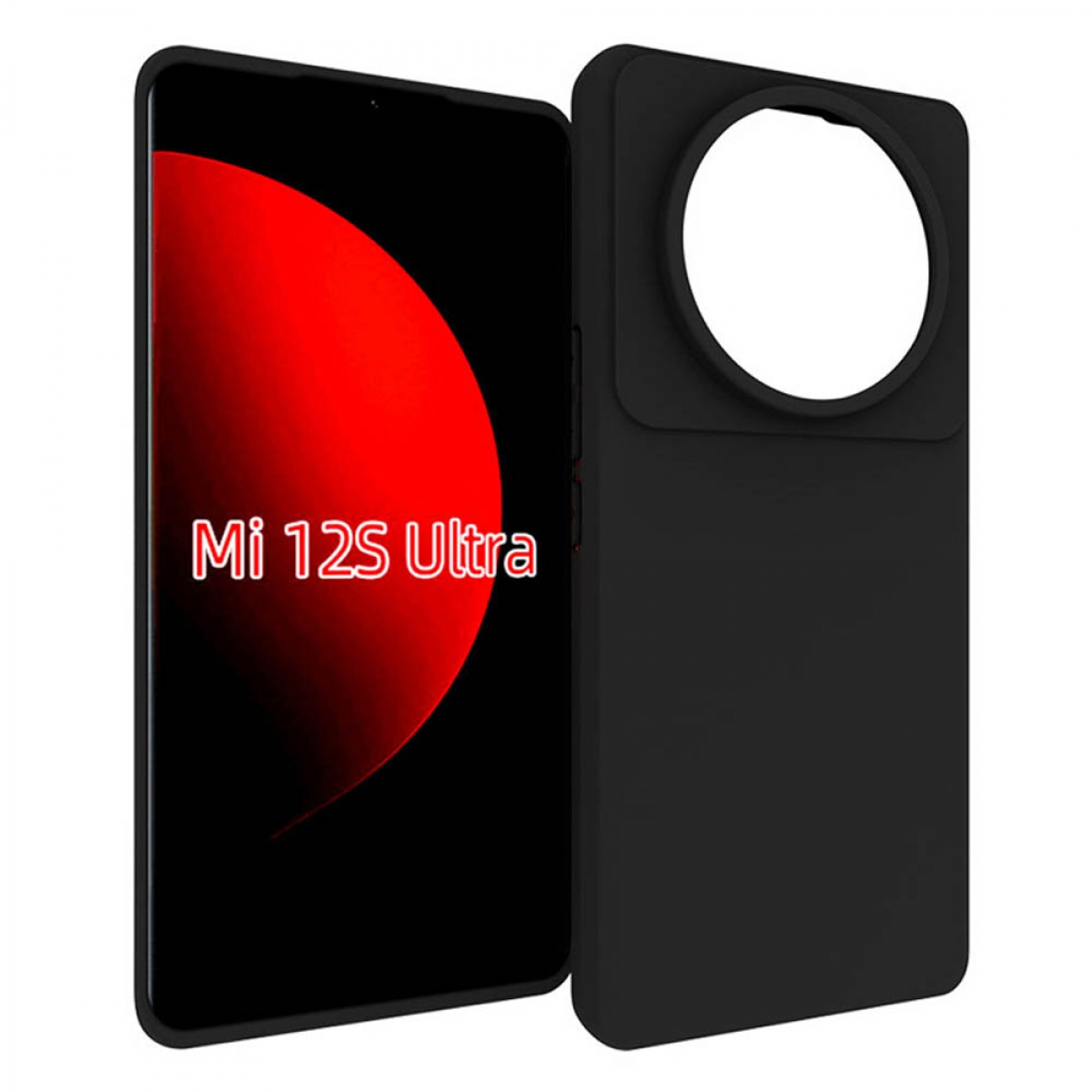 Matt, CASEONLINE Schwarz 12S Xiaomi, Backcover, Ultra,