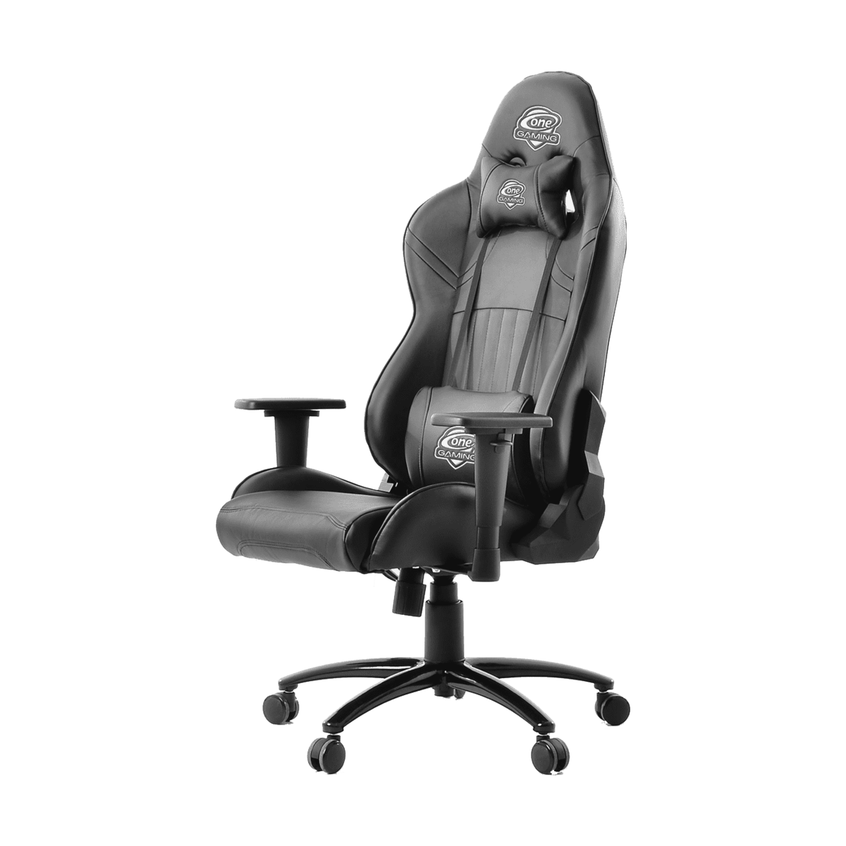 Stuhl, V2 GAMING Schwarz Chair ONE Gaming BLACK Pro