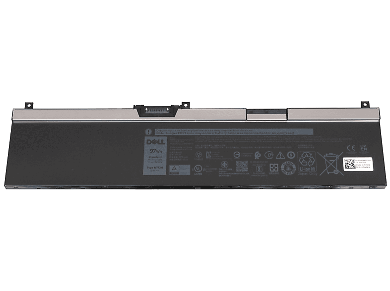 DELL GW0K9 Original (11.4V) Li-Polymer Akku, 11.4 Volt, 8070 mAh